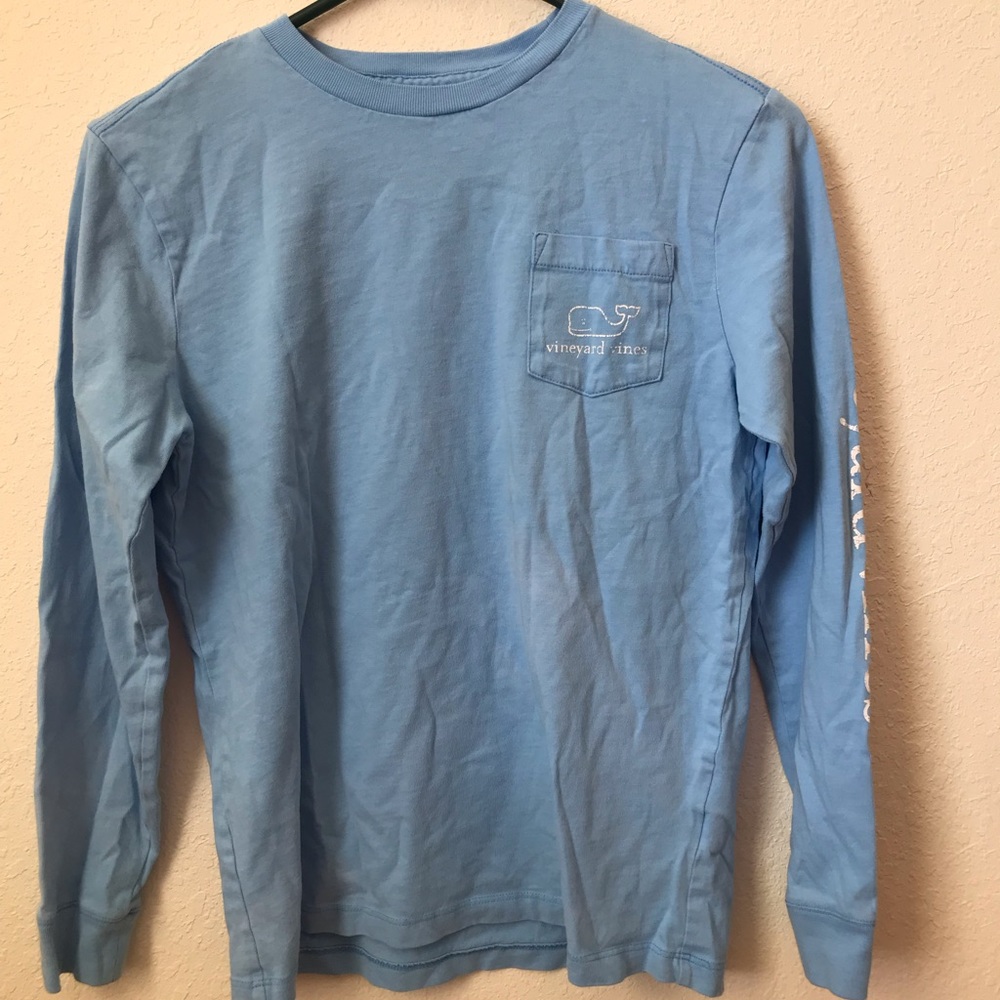 blue vineyard vines long sleeve